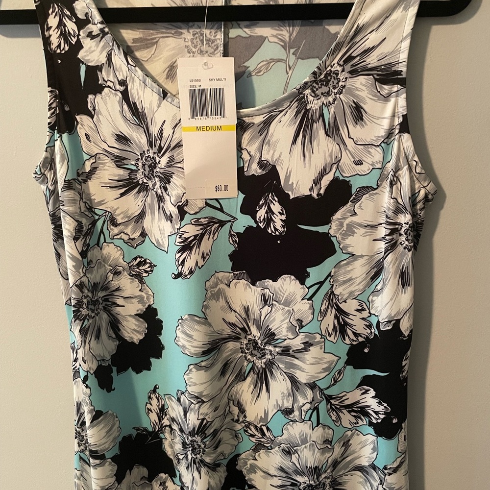 **NWT** size medium Nina Leonard maxi dress
